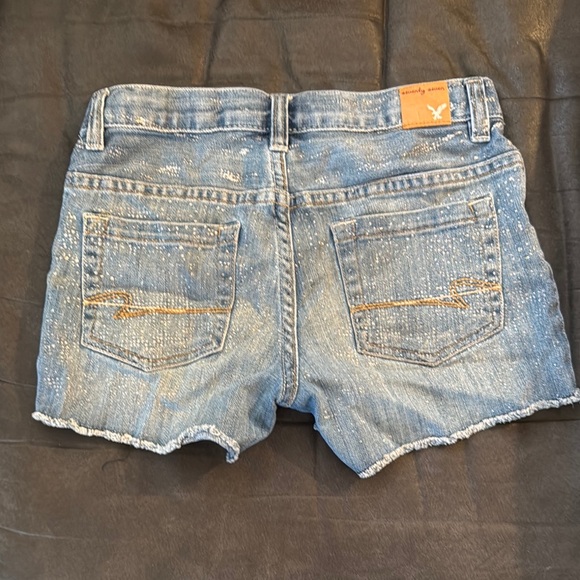 Seventy Women's Blue Denim Shorts - Picture 3 of 3